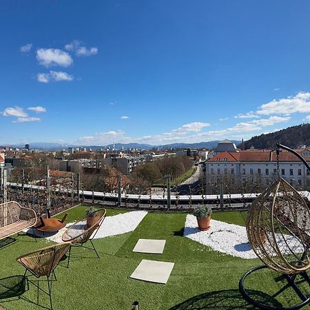 Garden Residence Lublaň Exteriér fotografie