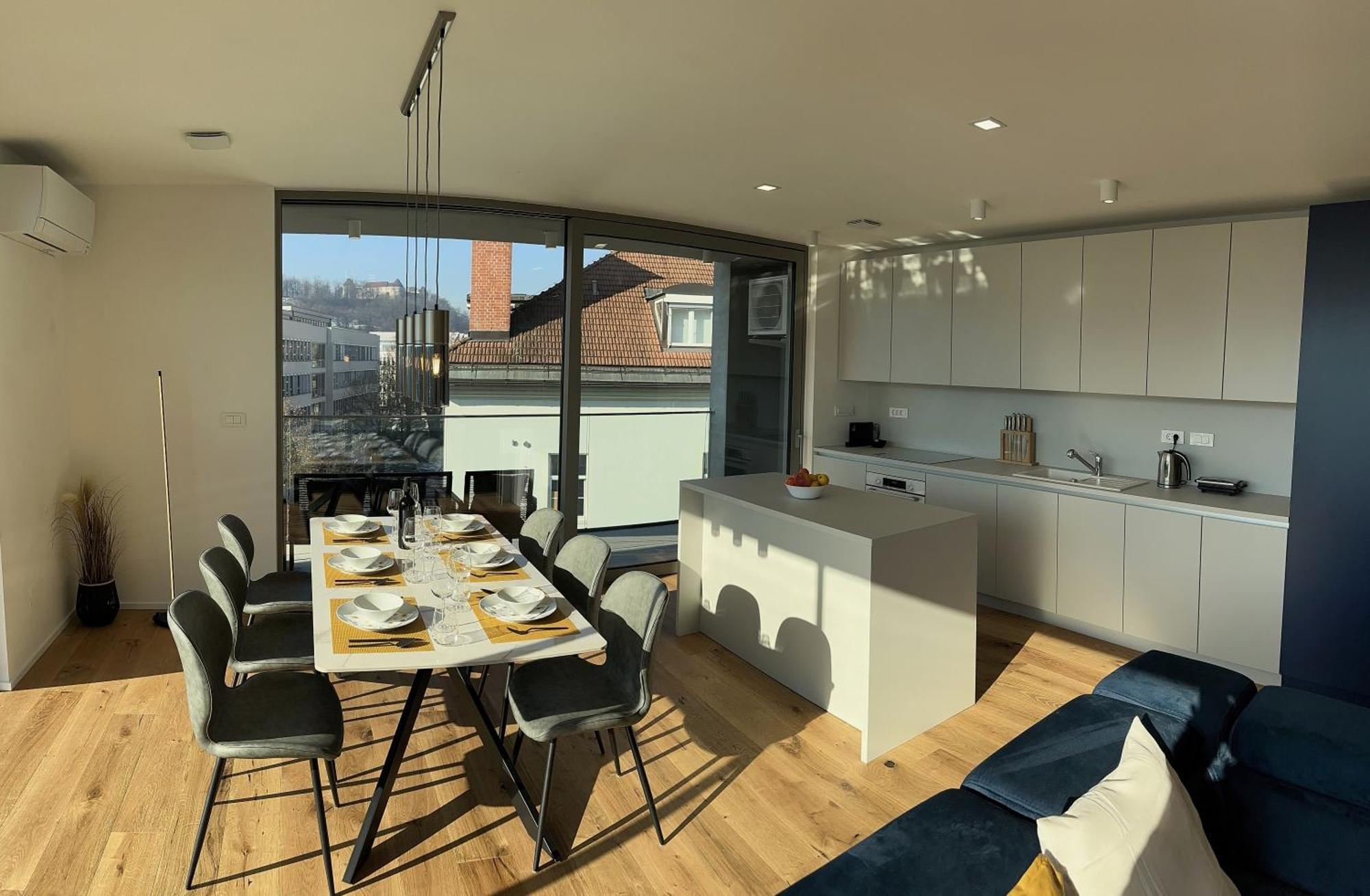 Garden Residence Lublaň Pokoj fotografie